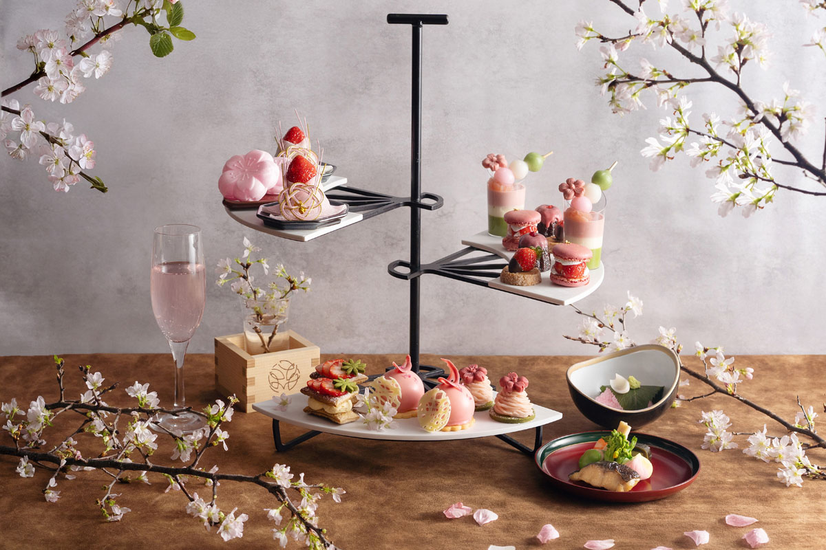 京都【桜鶴苑】Sakura Rose Afternoon Tea