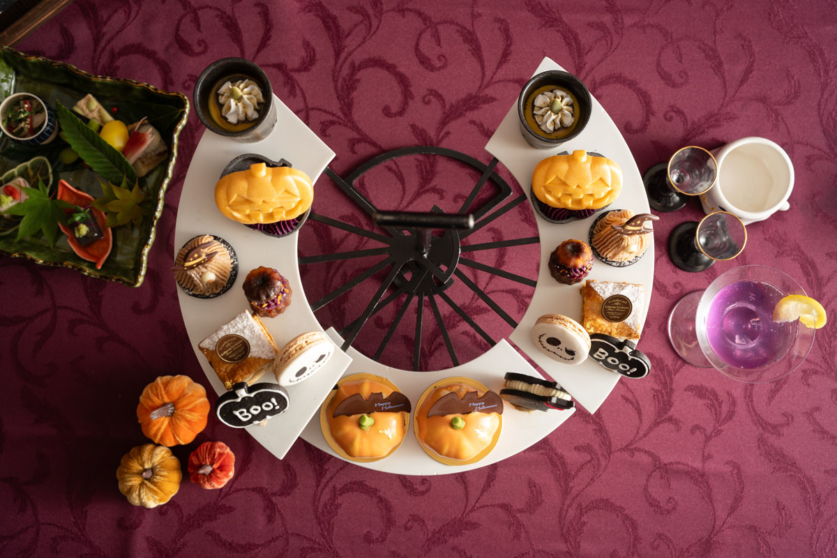 京都【桜鶴苑】【Halloween Autumn Afternoon Tea】～秋の味覚と楽しむ、幻想的なハロウィン～